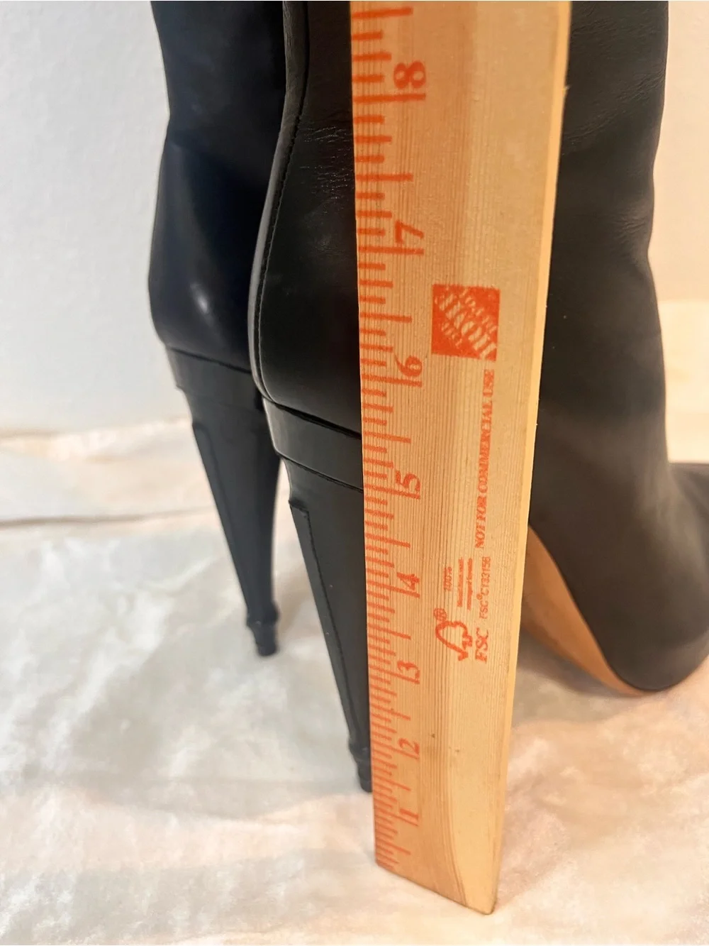 Roberto Cavalli Black Over-the-Knee Stiletto Boots